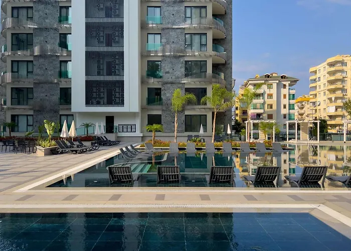 Daire Qoople Excellence B55 Designer Duplex By The Sea Alanya