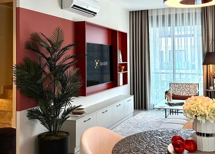 Qoople Excellence B55 Designer Duplex By The Sea Daire Alanya